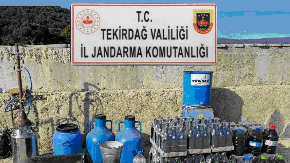 Tekirdağ’da baskın yapılan çiftlikte çok sayıda ruhsatsız silah, kaçak alkol ve tarihi eser ele geçirildi Tekirdağ’da baskın yapılan çiftlikte çok sayıda ruhsatsız silah, kaçak alkol ve tarihi eser ele geçirildi