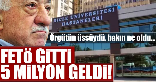 FETÖ gitti, 5 milyon TL geliyor