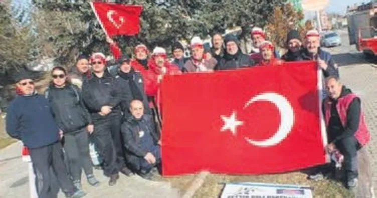Kar kaplanlarından Afrin’e destek