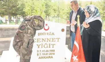 Bu bayram da sana koştuk Cennet’im