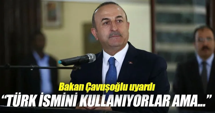 Çavuşoğlu: FETÖ’nün okulları Türk okulları değil