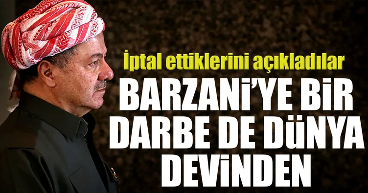Barzani’ye bir darbe de dünya devinden
