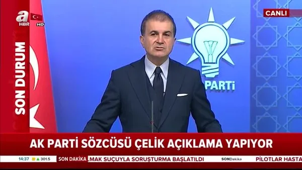 AK Parti Sözcüsü Ömer Çelik'ten İlker Başbuğ'la ilgili açıklama | Video