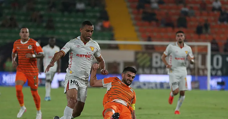 Alanyaspor - Göztepe maçında gol çok, kazanan yok!