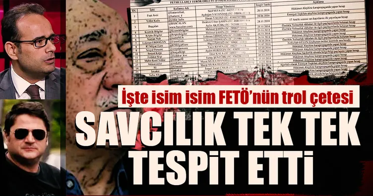 İşte FETÖ’nün trol çetesi