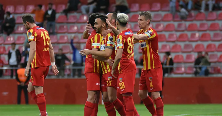 Kayserispor evinde Yeni Malatyaspor’a şans tanımadı!
