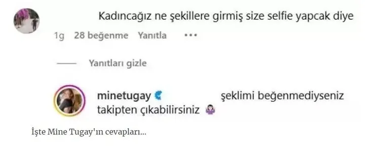 46 yaşındaki Mine Tugay’ın iddialı pozlarına yorum yağdı! Verdiği cevapla gündeme oturdu: Şeklimi beğenmediyseniz...