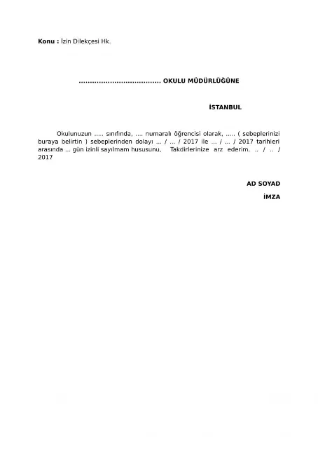 dilekce nasil yazilir yazili dilekce ornegi son dakika haberler