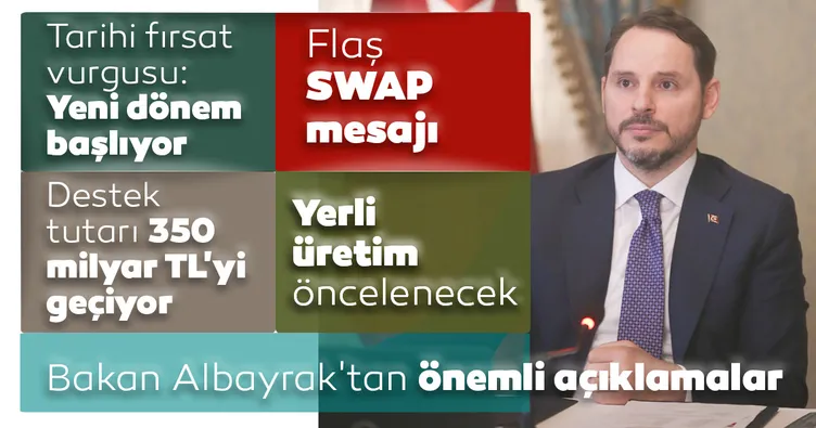 Son dakika | Bakan Albayrak’tan önemli SWAP mesajı