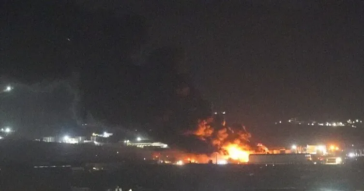 Irak’ta petrol tesisi alevlere teslim oldu: 30 yaralı