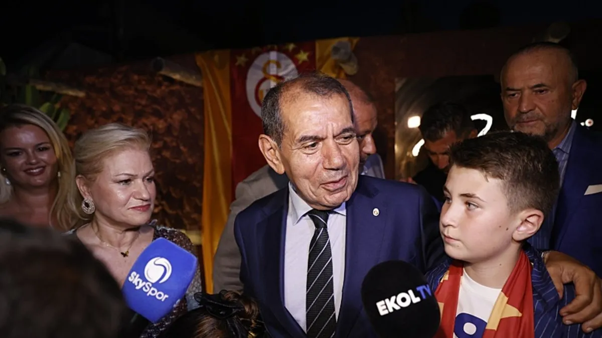 Galatasaray'da başkan Dursun Özbek'ten transfer açıklaması! Osimhen ve kaleci transferi...