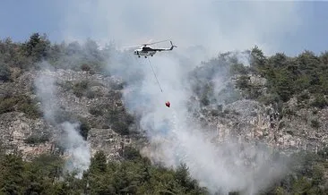 Karabük’teki orman yangını 21 saat sonra kısmen kontrol altına alındı #karabuk