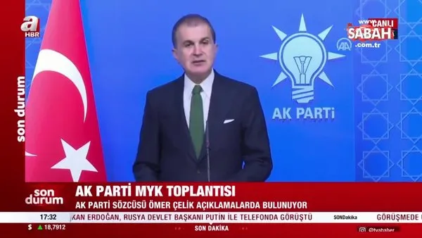 SON DAKİKA | AK Parti Sözcüsü Ömer Çelik'ten seçim tarihi açıklaması: Bir güncelleme olacak | Video