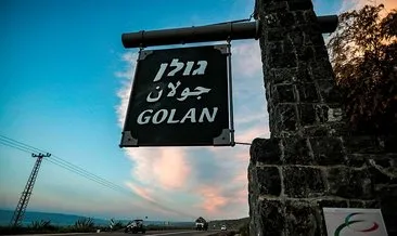İsrail’den Golan Tepeleri’ndeki işgalini pekiştirme planı