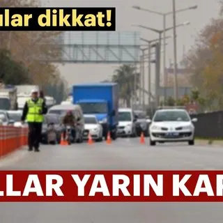 İstanbul Anadolu yakasında yarın kapatılacak yollar