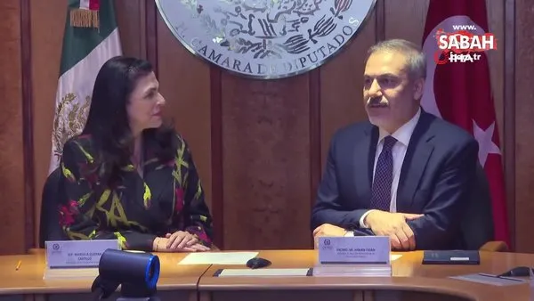 Dışişleri Bakanı Fidan, Marcela Guerra Castillo ile görüştü | Video