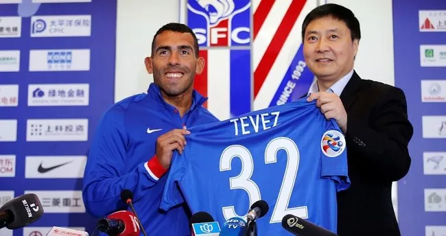 Değeri 27 milyon Euro olan Çin ekibinden Tevez’e 39 milyon Euro!