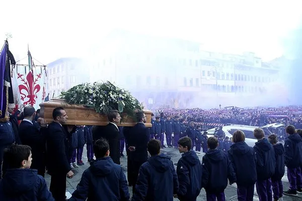 Davide Astori'ye son 'ciao'
