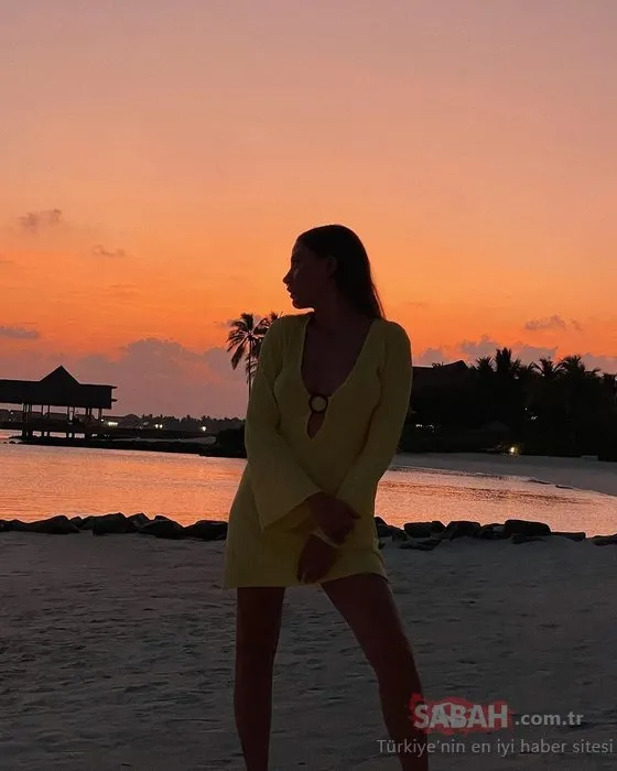 Serenay Sarıkaya’nın Maldivler tatilinin sırrı ortaya çıktı! Serenay Sarıkaya bedavaya gününü gün ediyor
