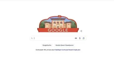 Google’dan Türkiye Cumhuriyeti’nin 100. yılına özel doodle