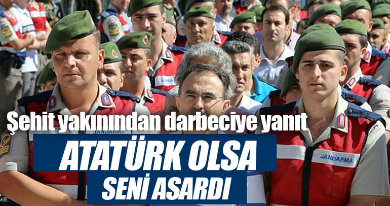 Atatürk olsa seni asardı