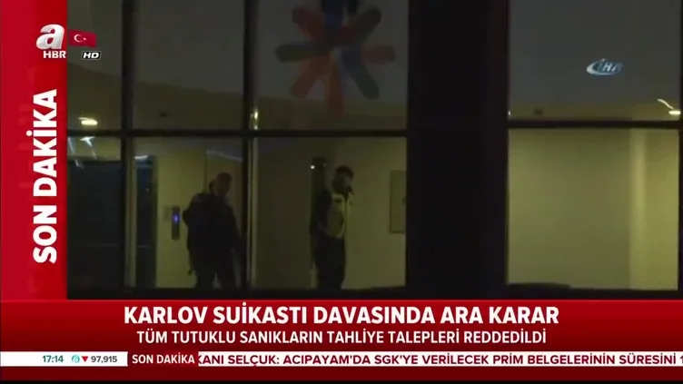 Karlov suikasti davasında ara karar