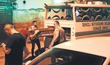Sevgilisini bıçakla öldürdü, kendini astı #denizli