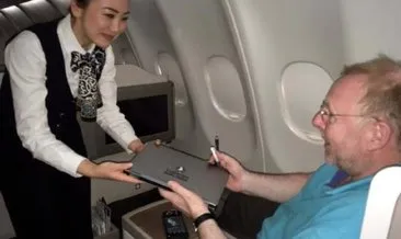 THY, ABD uçuşunda laptop dağıtmaya başladı