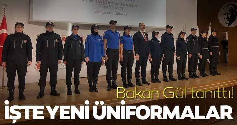 Bakan Gül, infaz koruma memurlarının yeni kıyafetlerini tanıttı