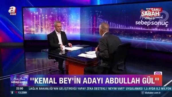 Eski CHP Genel Sekreteri Mehmet Sevigen: Kemal Bey aday olmayacak. Kemal Bey’in adayı Abdullah Gül | Video