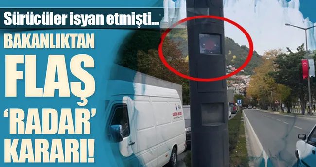 ‘Radar yanlış ölçüyor’ tartışması sona erecek!