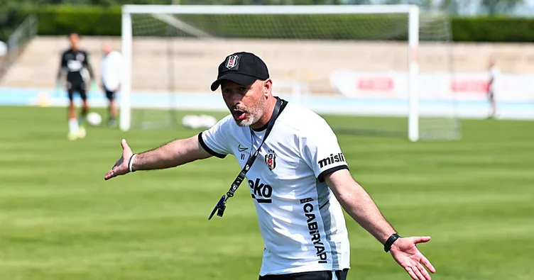 Beşiktaş, günü tek antrenmanla tamamladı