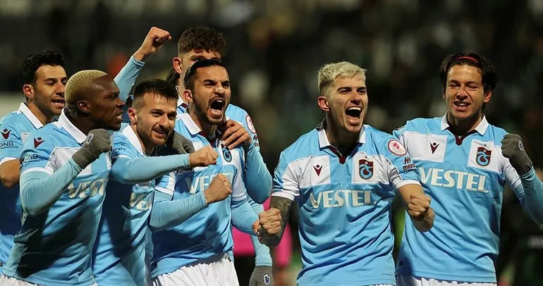 Trabzonspor Ziraat Türkiye Kupası’nda çeyrek finalde!
