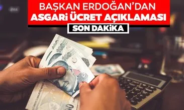 SON DAKİKA: Başkan Erdoğan asgari ücrete zam oranını duyuruyor! 2022 Temmuz asgari ücret zammı ne kadar oldu?