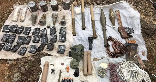 Şırnak’ta PKK’ya ait 4 el yapımı patlayıcı ele geçirildi