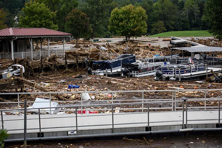 ABD’de Helene felaketi: Kasabalar haritadan silindi