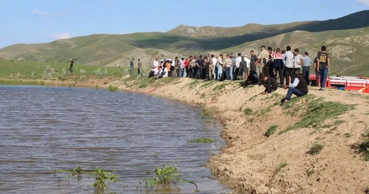 Erzurum’da acı olay: Gölete giren 3 çocuktan biri boğuldu!