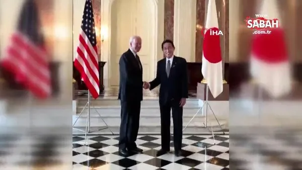 Japonya Başbakanı Kishida ve ABD Başkanı Biden’dan ikili zirve | Video