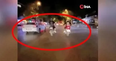 İstanbul’da terör estiren magandalar skandal görüntüleri övünerek sosyal medyadan böyle paylaştılar | Video