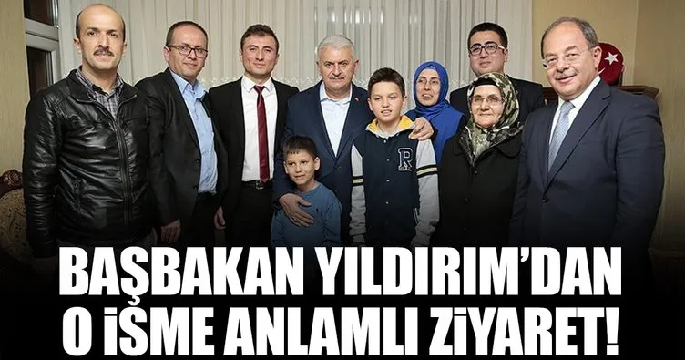 Başbakan Yıldırım, 15 Temmuz gazisi Kocabaş’ı ziyaret etti!