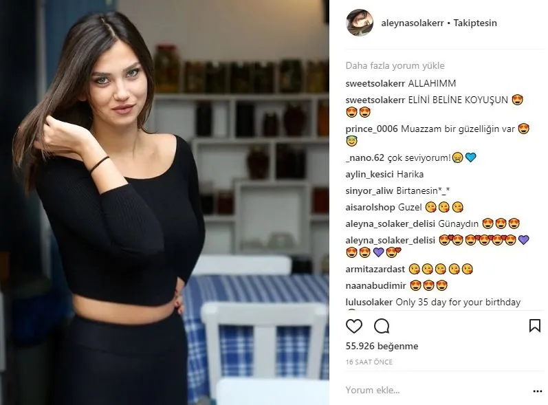 unlu isimlerin instagram paylasimlari