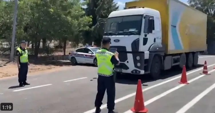 1 haftada 2,4 milyon araç denetlendi