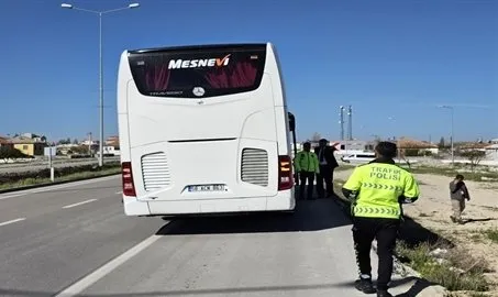 Yer Aksaray: Tur otobüsünün çarptığı çocuk öldü...