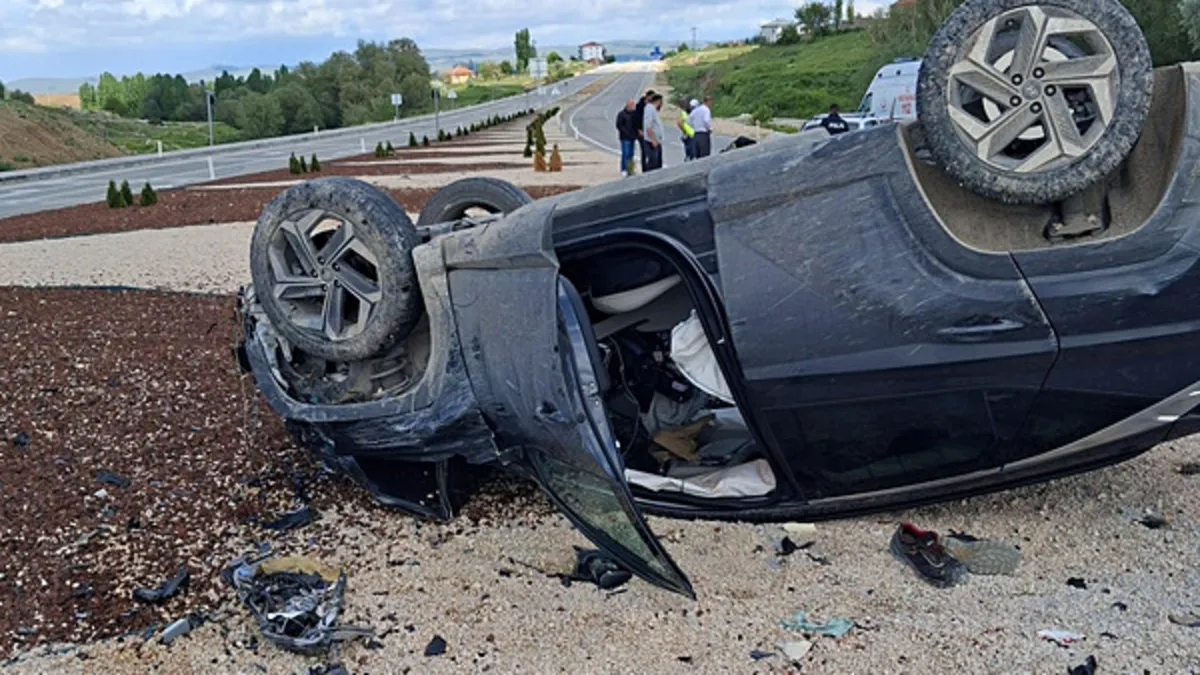 Aksaray’da feci kaza: 1 ölü, 2 yaralı