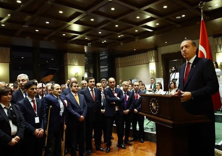 Erdoğan’dan 24 Kasım resepsiyonu