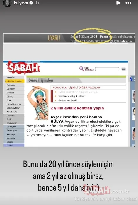 Hülya Avşar’ın 20 yıl önce verdiği evlilik reçetesi İsveç’te yürürlüğe kondu! İşte Hülya Avşar’ın dikkat çeken o paylaşımı!