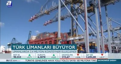 Türk limanları büyüyor!