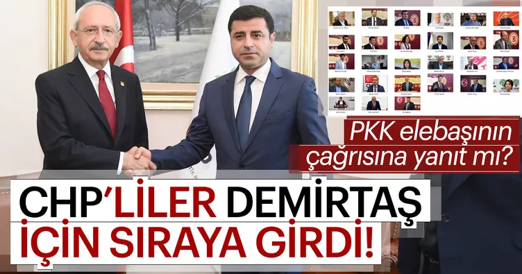 Demirtaş’a CHP’li akını