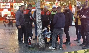 Namaza gitmek için sırt çantasını sandalyeye koydu olanlar oldu #bolu
