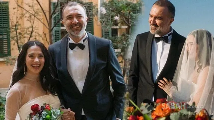 7 aylık hamile Funda Eryiğit ile yönetmen Berkun Oya evlendi!